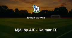 Allsvenskan: Mjällby AIF - Kalmar FF