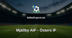 Träningsmatch: Mjällby AIF - Östers IF