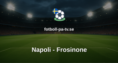 Serie A: Napoli - Frosinone