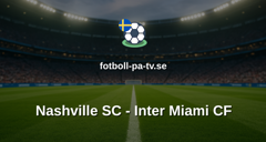 MLS: Nashville SC - Inter Miami CF