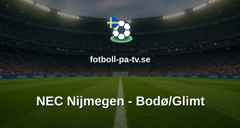 Champions League: NEC Nijmegen - Bodø/Glimt