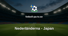 Fotbolls-VM: Nederländerna - Japan