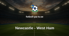 Premier League: Newcastle - West Ham