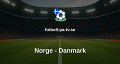 UEFA Nations League: Norge - Danmark