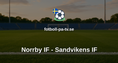 Superettan: Norrby IF - Sandvikens IF