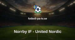 Superettan: Norrby IF - United Nordic
