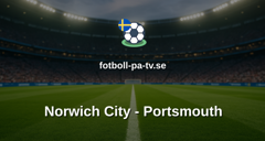 Championship: Norwich City - Portsmouth