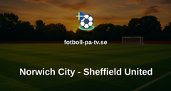 Championship: Norwich City - Sheffield United