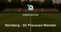 Bundesliga 2: Nürnberg - SC Preussen Münster