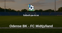 Superligan: Odense BK - FC Midtjylland
