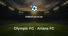 Ettan Södra: Olympic FC - Ariana FC