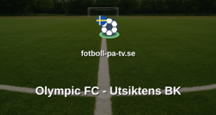 Ettan Södra: Olympic FC - Utsiktens BK