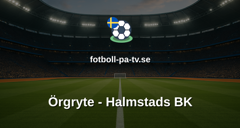 Allsvenskan: Örgryte - Halmstads BK