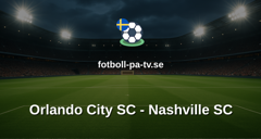 MLS: Orlando City SC - Nashville SC