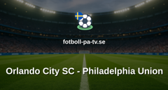 MLS: Orlando City SC - Philadelphia Union