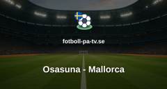 La Liga: Osasuna - Mallorca