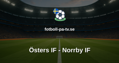 Superettan: Östers IF - Norrby IF