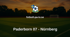 Bundesliga 2: Paderborn 07 - Nürnberg