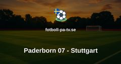 Bundesliga: Paderborn 07 - Stuttgart