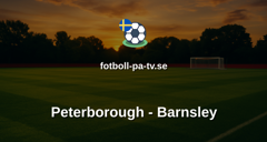 Engelska Ligacupen (EFL): Peterborough - Barnsley