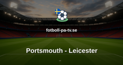 Championship: Portsmouth - Leicester