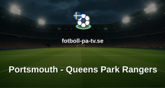Championship: Portsmouth - Queens Park Rangers