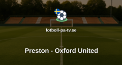 Championship: Preston - Oxford United