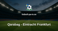 Champions League: Qarabag - Eintracht Frankfurt