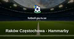 UEFA Conference League: Raków Częstochowa - Hammarby