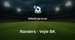 Superligan: Randers - Vejle BK