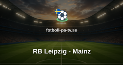 Bundesliga: RB Leipzig - Mainz