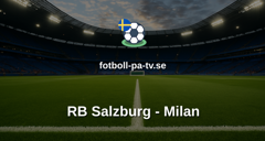 Europa League: RB Salzburg - Milan