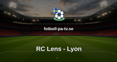 Ligue 1: RC Lens - Lyon