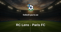 Ligue 1: RC Lens - Paris FC