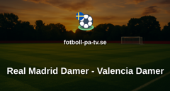 Primera División Femenina: Real Madrid Damer - Valencia Damer