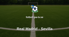 La Liga: Real Madrid - Sevilla