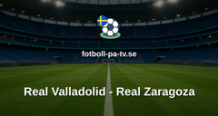 La Liga 2: Real Valladolid - Real Zaragoza
