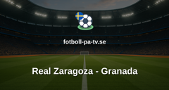 La Liga 2: Real Zaragoza - Granada