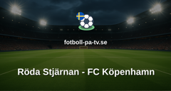 UEFA Conference League: Röda Stjärnan - FC Köpenhamn