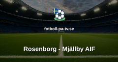 Träningsmatch: Rosenborg - Mjällby AIF