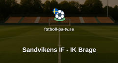 Träningsmatch: Sandvikens IF - IK Brage