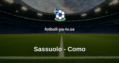 Serie A: Sassuolo - Como