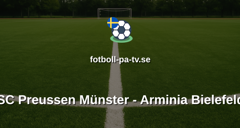 Bundesliga 2: SC Preussen Münster - Arminia Bielefeld
