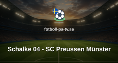 Bundesliga 2: Schalke 04 - SC Preussen Münster