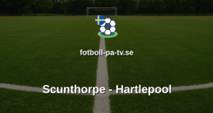 National League: Scunthorpe - Hartlepool