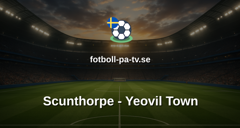 National League: Scunthorpe - Yeovil Town