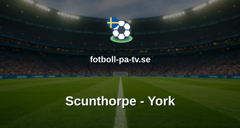 National League: Scunthorpe - York