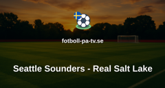 MLS: Seattle Sounders - Real Salt Lake