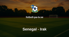 Fotbolls-VM: Senegal - Irak