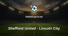 Championship: Sheffield United - Lincoln City
